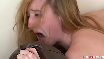 Redhead Slut Enjoys Rough Sex And Facial Cumshot