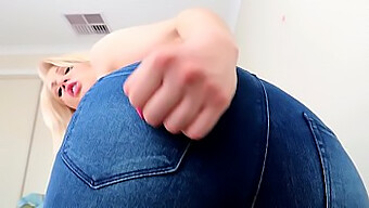 Pov Video 18+ Blondínky, Ktorá Sa Dráždi S Veľkým Zadkom A Hrá Sa S Výstrekom