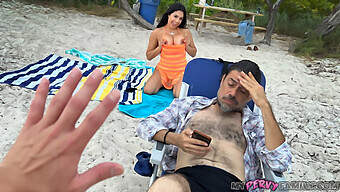 Serena Santos And Johnny The Kid'S Steamy Beach Encounter