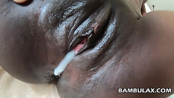 African Teen'S Intense Fucking Leads To Creampie