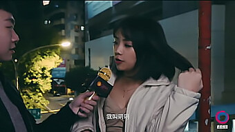 Porn Video With Street Interview Commissioner And Small Horse Yueyue