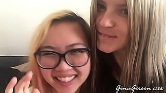 Rutin Harian Gina Gerson Sebagai Seorang Wanita Pirang Muda