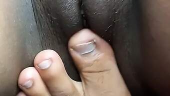 Indian Girl'S Closeup Of Self-Pleasure And Cum In Mouth