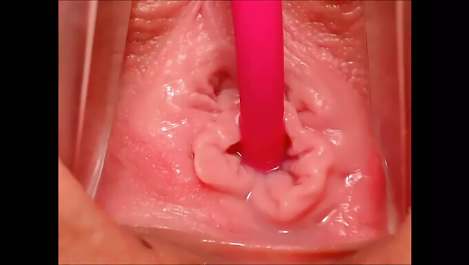 Primer Plano De Intenso Orgasmo Vaginal Con Contracciones