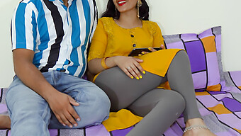 Indian Beauty Priya Tempts Stepbrother With Steamy Movie Session