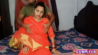 Indian Aunty'S Homemade Porn With Natural Big Boobs And Cumshot