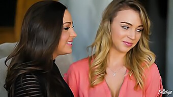 Abigail Mac Et Zoey Taylor Organisent Une Fête De Plaisir Lesbien Avec Cali Sparks