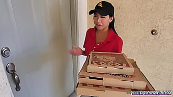 Ember Snow Serves Hot Pizza And A Steamy Threesome