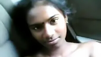 Introverted Tamil Teen In Car Captures Intimate Audio