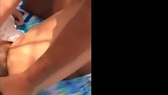 Spanish Amateur Couple'S Encounter With A Stranger At Maspalomas Beach