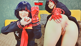 Ryuko Matoi'S Intense Anal And Vaginal Creampie With A Naked Teacher - Cosplay Klk Spooky Boogie