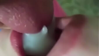 Blowjob With A Hot Load And Mouthful Of Cum