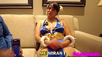 Ouça! A Morena Deslumbrante Liz Neko Nya Fica Selvagem Com Chun-Li