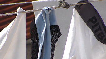 Chubby Neighbor'S Panties: A Voyeuristic Delight