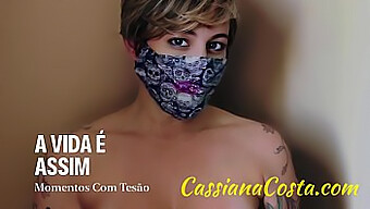 แม่ผมอยากเอาคนแก่ชาวบราซิล Cassiana Costa พบกับคนรักที่มีฐานะดี