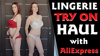 Sensual Lingerie Collection From Aliexpress Featuring A Tattooed Beauty