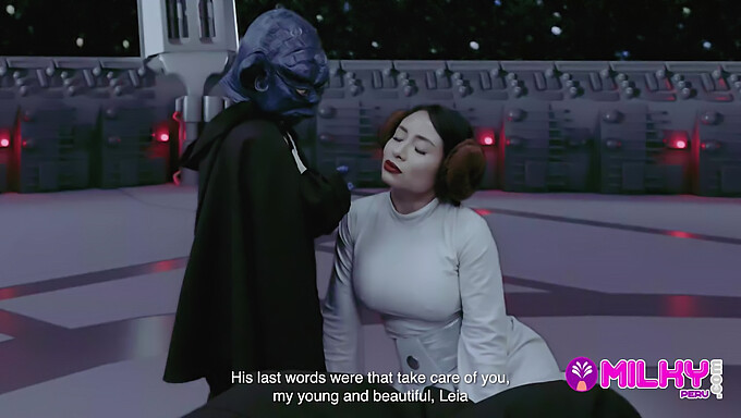 Sith Lord Yoda จัดการกับเจ้าหญิง Leia ในการล้อเลียน Star Wars ที่เร้าอารมณ์