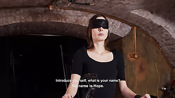 Blindfolded Submissive Woman Humiliated And Whipped For Pleasure