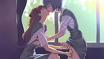 Gentle And Soft Ear Whispers In Intimate Anime Video