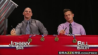 Miss Titness America Konkurrerer I En Vild Brazzers-Video Med Kendra Lust Og Johnny Sins