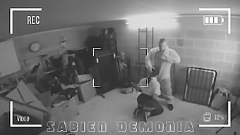 Sabien Demonia'S Intimate Encounter With School Employee Caught On Camera