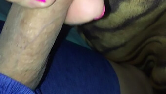 Latina Girlfriend'S Foot Massage And Blowjob